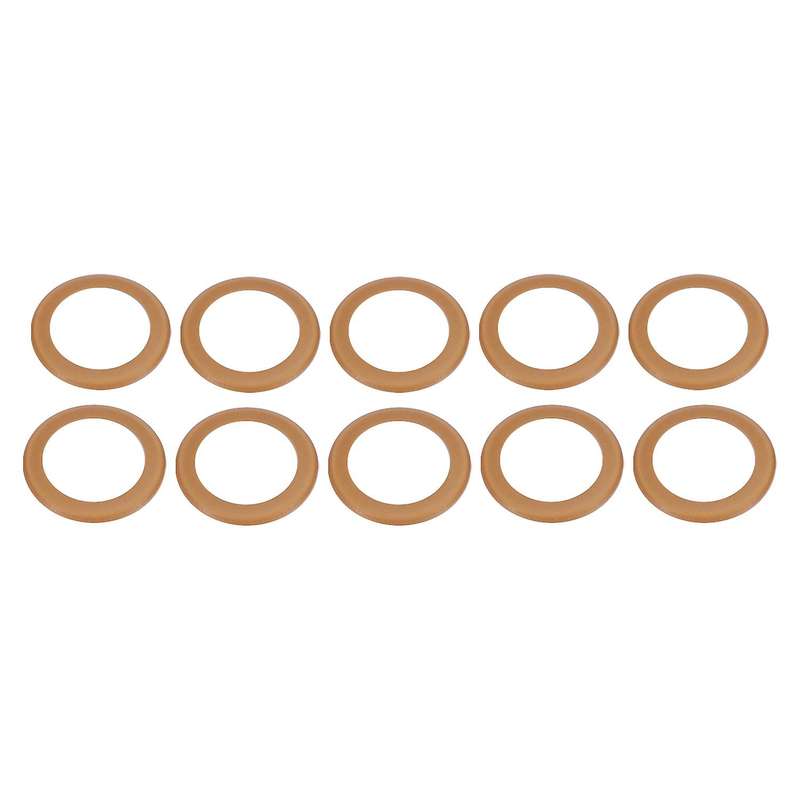 10Pcs 1100W Dental Compressor Use Pistons Polyimide Rubber Ring Oil Free Air Compressor PTFE Rings