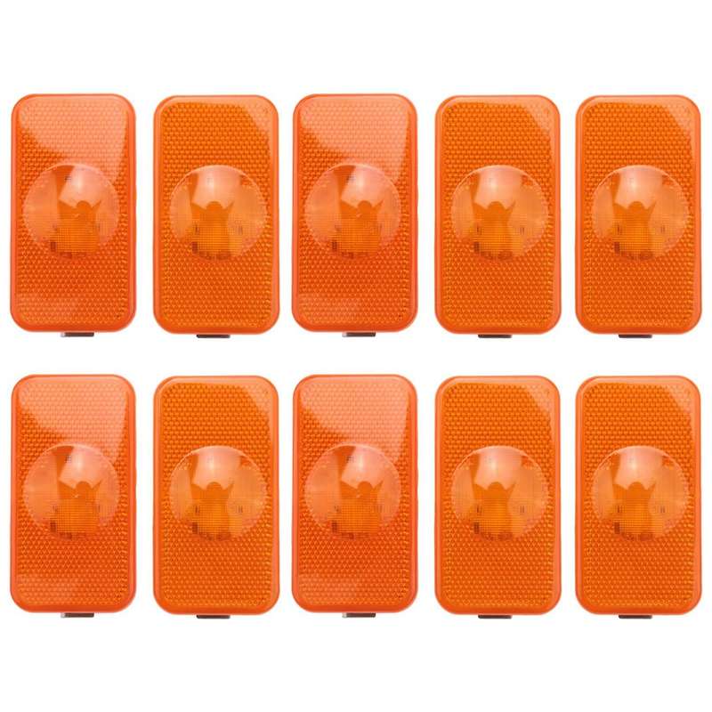 10Pcs 24V Truck LED Side Side Lights Turn Signals Compatible Renault Trucks