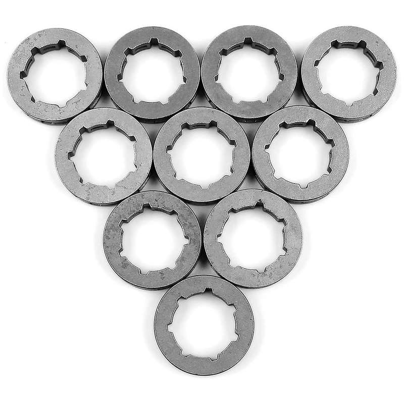 10pcs 3/8 Inch 7t 22mm Chain Drive Rim Sprocket for 266 268 272 280 285 288 355 362 372xp 380 385xp