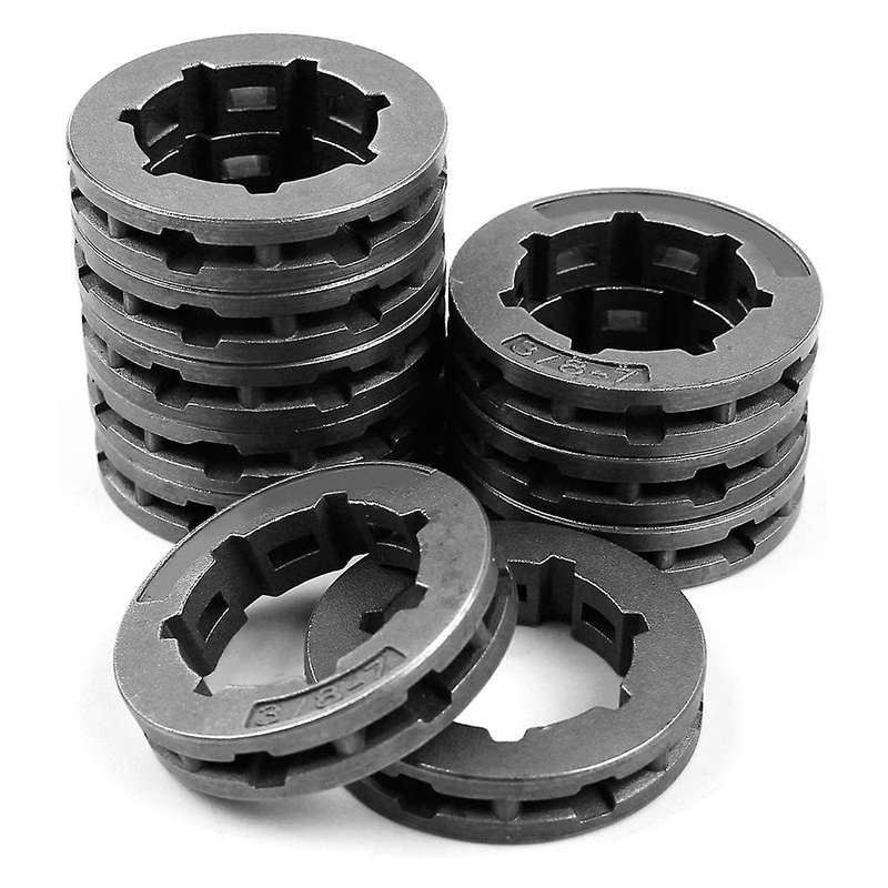 10pcs 3/8 Inch 7t 22mm Chain Drive Rim Sprocket for 266 268 272 280 285 288 355 362 372xp 380 385xp