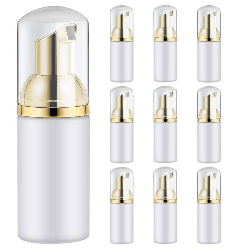 10Pcs 30ML Plastic Foam Bottle Soap Mousses Liquid Dispenser Froth Shampoo Lotion Bottling Face Clea