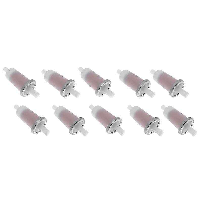 10Pcs 3/8Inch 10MM Motorcycle Fuel Filter for CBR600 VT750 600 VT1100 16900-MG8-003 49019-105