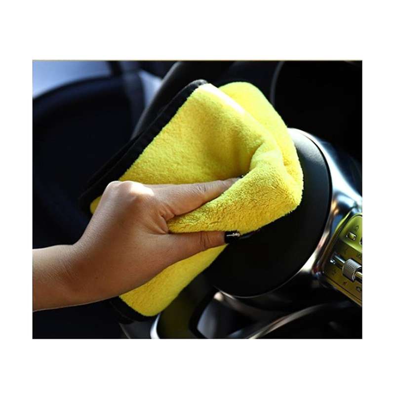 10pcs 30x30cm Car Wash Microfiber Towel Car Cleaning Drying Cloth Car Accessories Car Wash Towel No