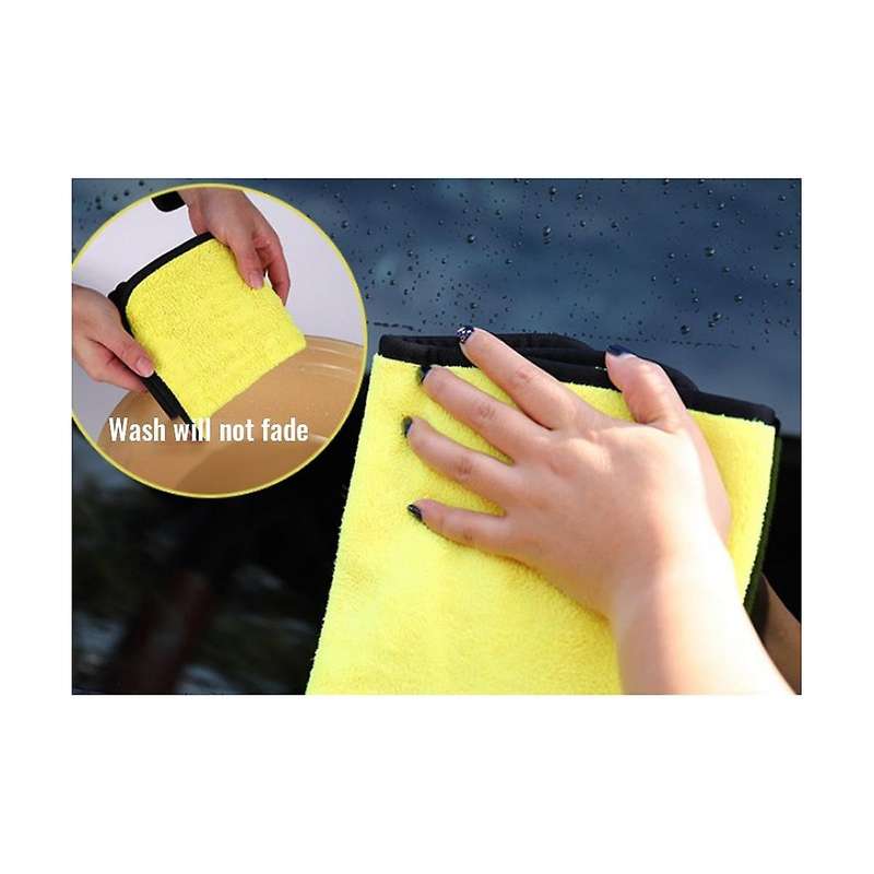 10pcs 30x30cm Car Wash Microfiber Towel Car Cleaning Drying Cloth Car Accessories Car Wash Towel Non