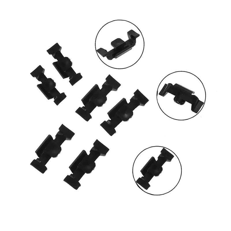 10Pcs 51132752145 Headlight Bezel Clip for 2007-2018 for Countryman 2011-2018 for for