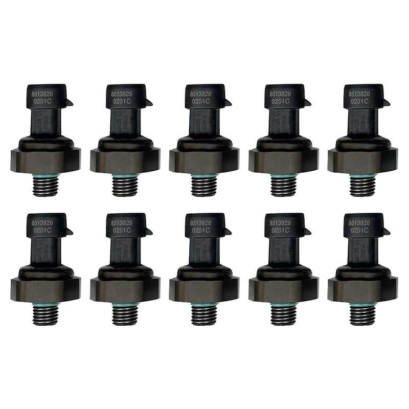 10Pcs 8513826 Oil Fuel Pressure Sensor Switch for Forklift H40-120FT 040-120VX 2070263 Engine Oil P