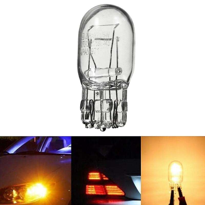 10PCS 7443 T20 Bulb Basic Miniature Bulb for License Plate Light Side Marker Automotive Interior Das