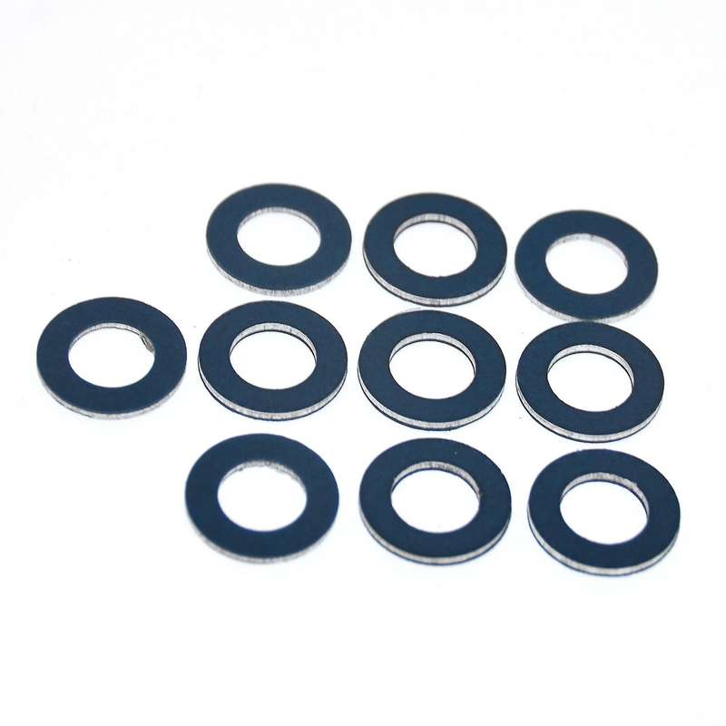 10Pcs 90430-12031 Car Oil Drain Plug Washers Gasket 12mm Hole for 9043012031