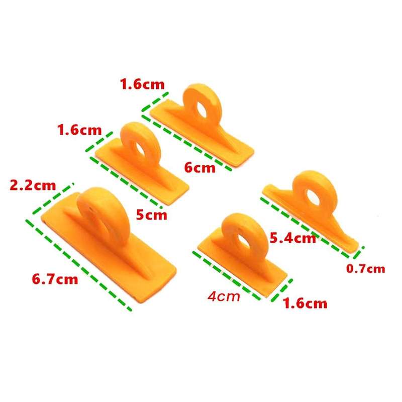 10pcs Adhesive Label Dent Repair Tool Auto Dent Repair Hail Dent Removal Tool Auto Long Dent and Li