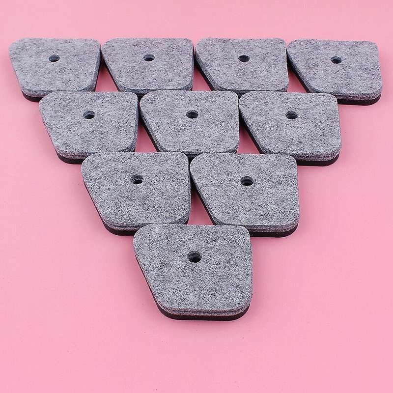 10Pcs Air Filter for FS90 FS100 FS110 FS130 4 Mix Trimmer Engine Part