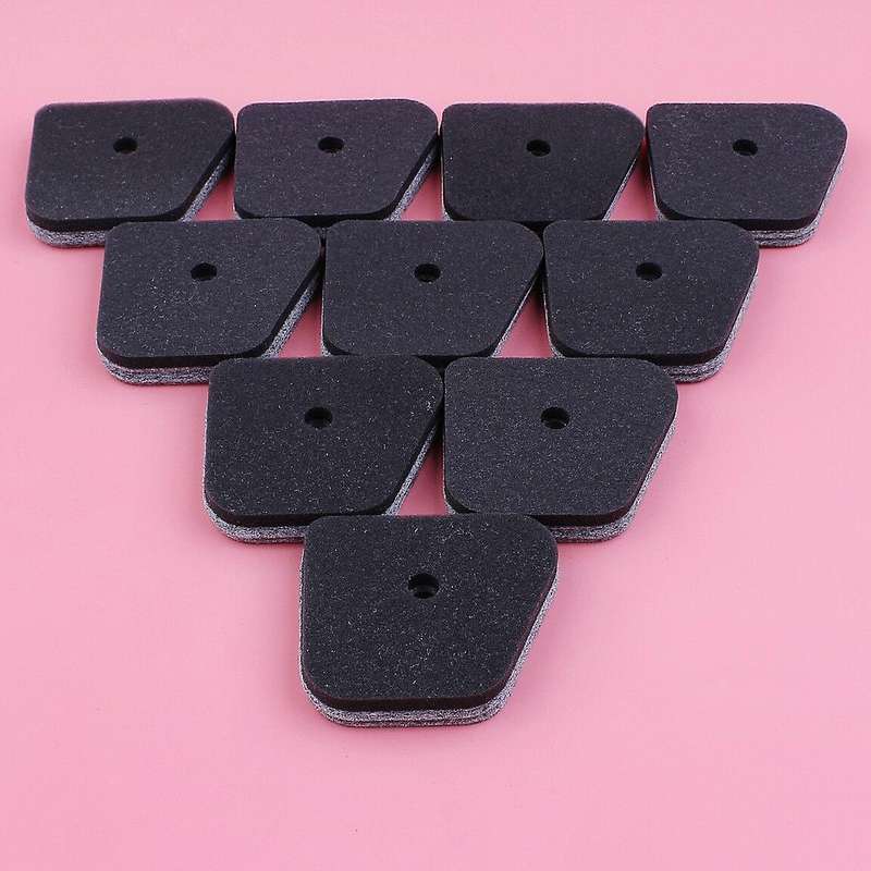 10Pcs Air Filter for FS90 FS100 FS110 FS130 4 Mix Trimmer Engine Part