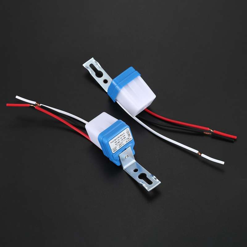 10pcs Auto On Off Photocell Street Light Photoswitch Sensor Switch Ac/dc 12v 10a