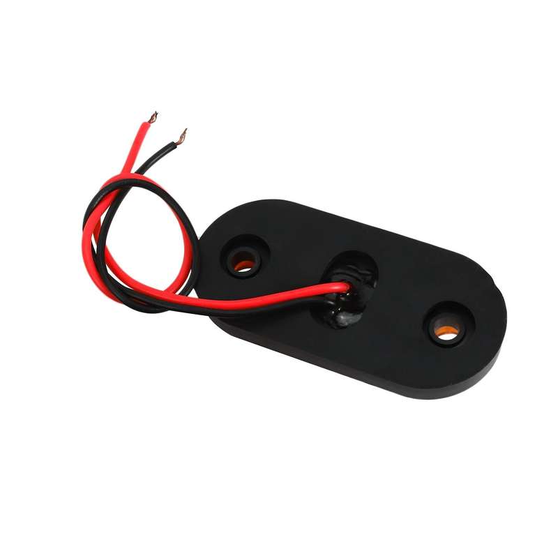 10Pcs Amber 2 Led Oval Clearance Trailer Car Side Marker Tail Lamp