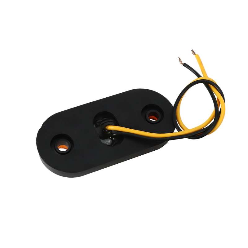 10Pcs Amber 2 Led Oval Clearance Trailer Car Side Marker Tail Lamp