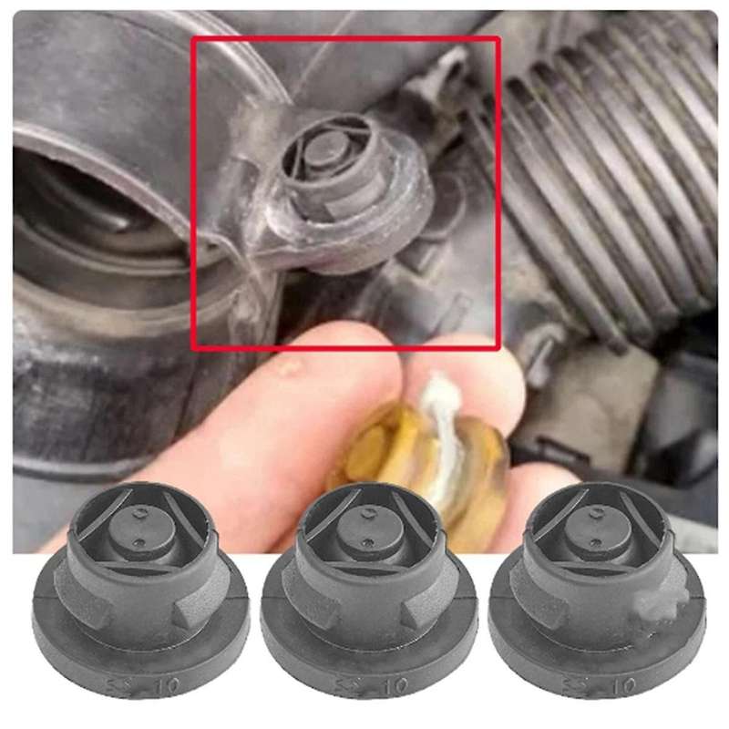 10Pcs Car Air Filter Rubber Insert Grommet for 1.6 Diese 1422A3 1422.A3 Hood Rubber Gasket Car Acces