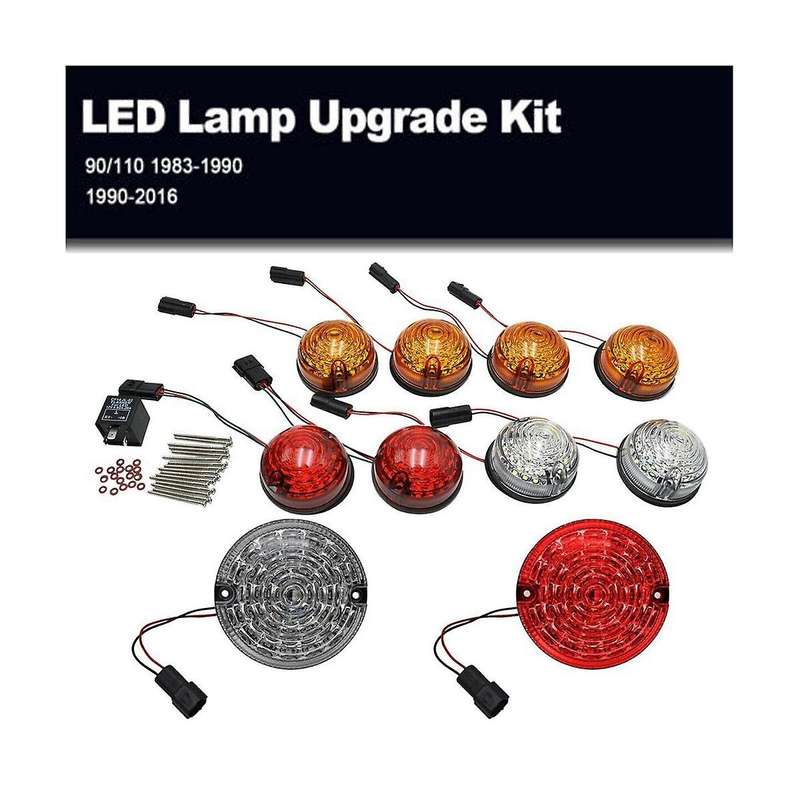 10pcs Car Front Rear Signal Indicator Lamp Stop Fog Reversing Light for 90 110 130