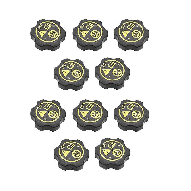 10pcs Car Engine Tank Radiator Expansion Water Cap for 13502353 316702182 Coolant Recovery Tank Cap