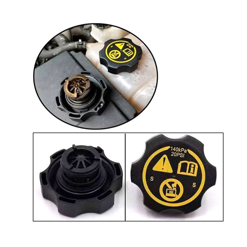 10pcs Car Engine Tank Radiator Expansion Water Cap for 13502353 316702182 Coolant Recovery Tank Cap
