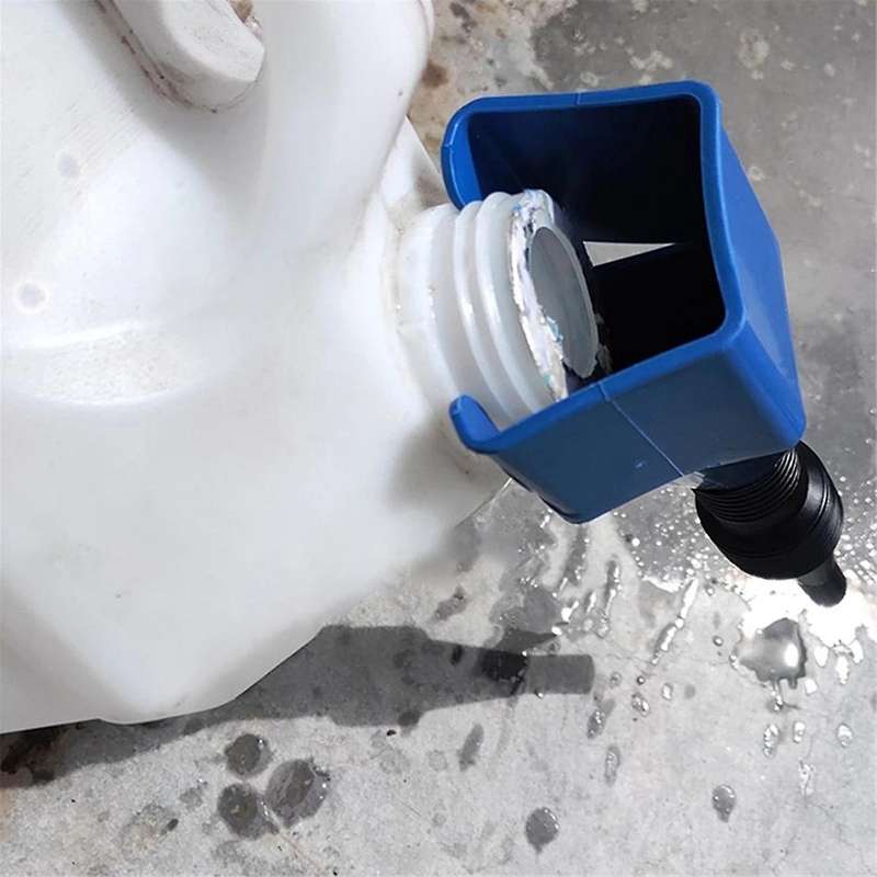 10Pcs Car Refueling Hands-Free Portable Funnel Foldable Plastic Car Motorcycle Refueling Oil Funnel