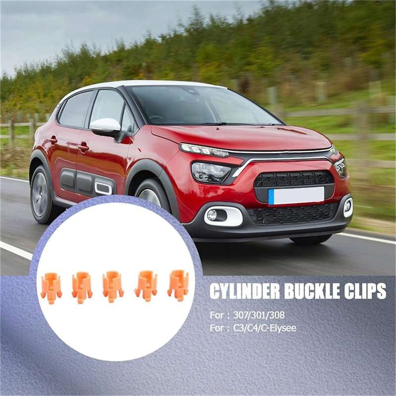 10PCS Clutch Master Cylinder Buckle Clips for C3 C4 C-Elysee for 301 307 2008