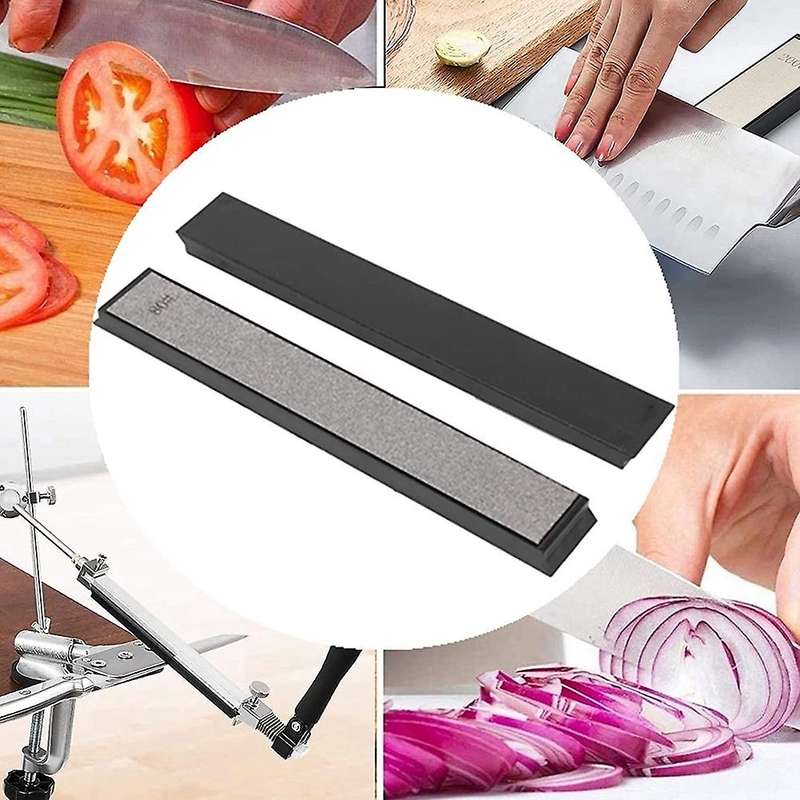 10Pcs Diamond Knife Sharpening Stones Set, 80- 3000 Grit, Diamond Whetstones for Sharpener, Knife Sh
