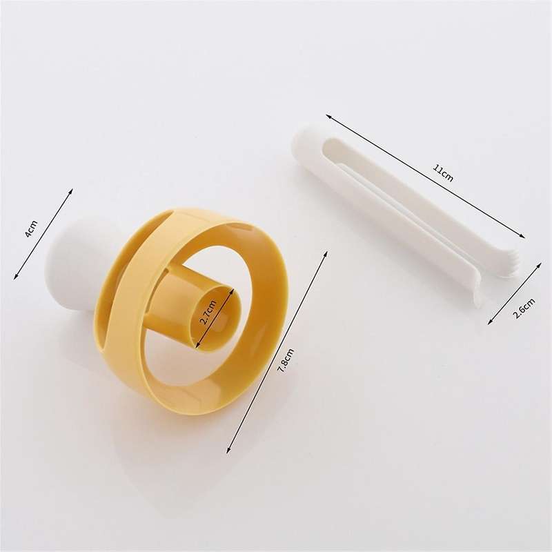 10PCS Dispenser Donut Maker Portable Waffle Mould Plastic Machine Donut Cake Mold