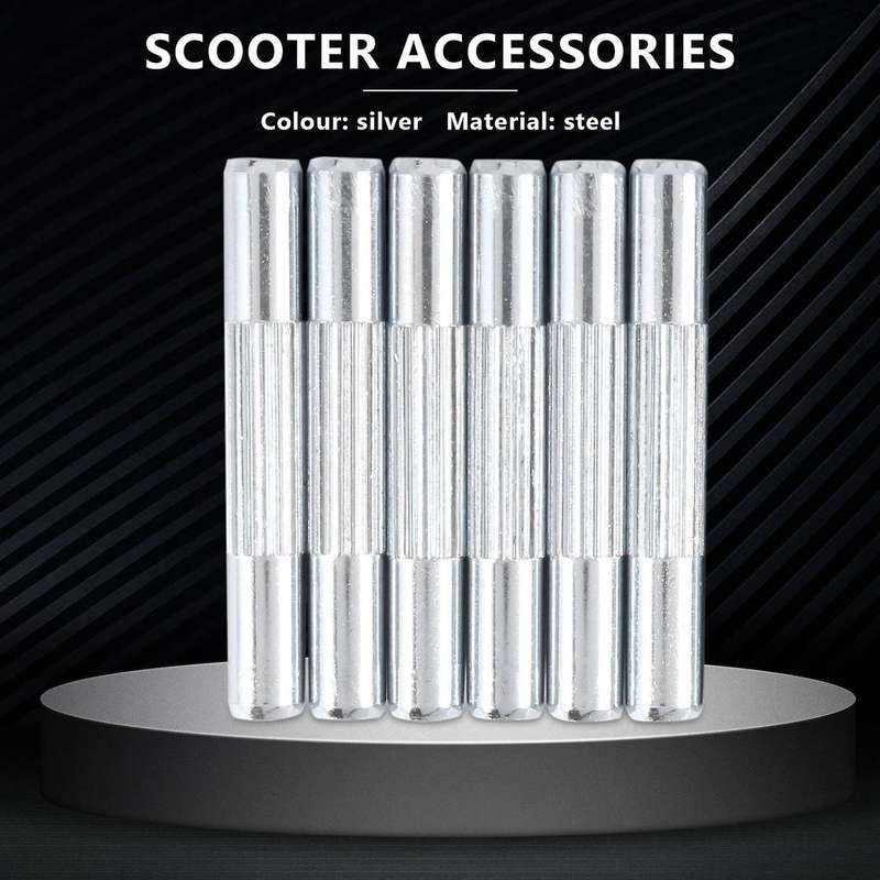 10PCS Electric Scooter Folding Buckle Embossed Knurled Fixed Pin for M365 PRO PRO 2