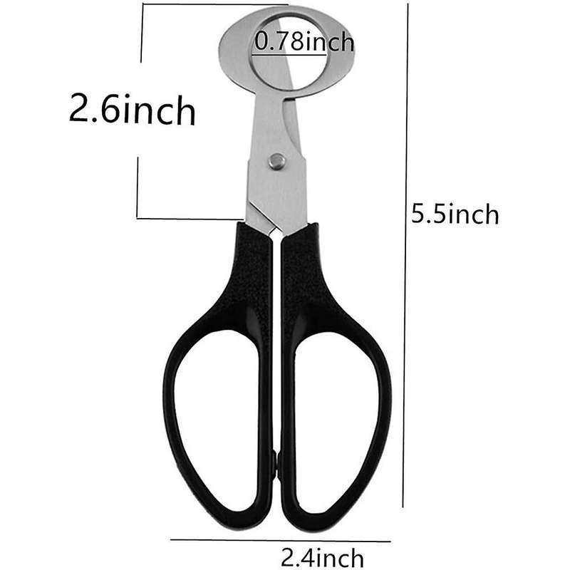 10PCS Egg Scissors Quail Egg Shell Cutters Separator Small Quail Egg Cracker Quail Scissors Opener C