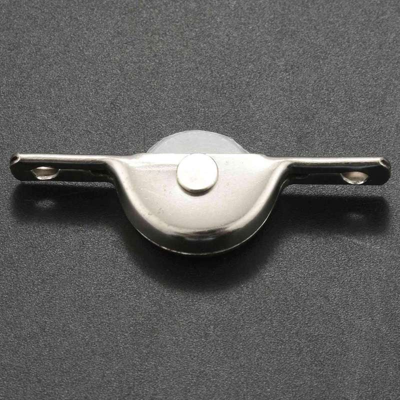 10pcs Door Cupboard Drawer Bin Single Nylon Sliding Pulley Wheel