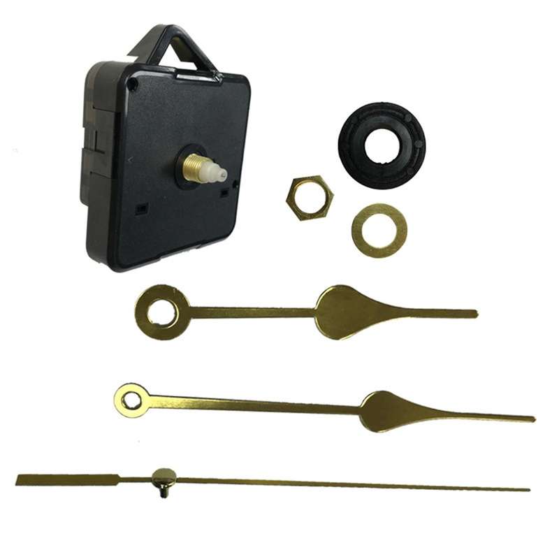 10Pcs DIY Silent Movement Spindle Hands Wall Quartz Clock Movement Mechanism Repair Tools Part Clock