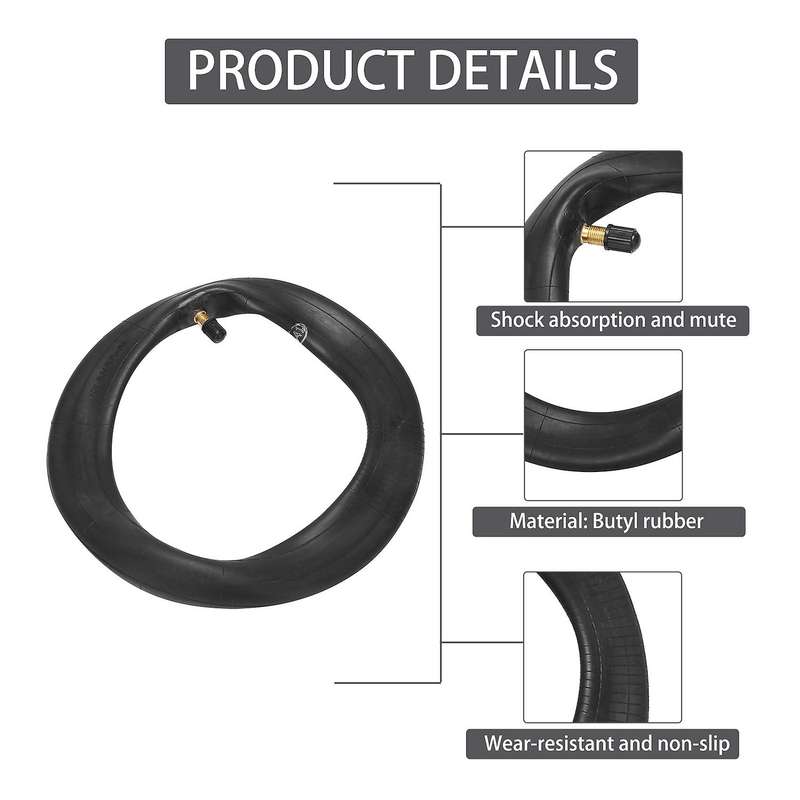 10Pcs Electric Scooter Tire 8.5 Inch Inner Tube Camera 8 1/2X2 for Mijia M365 Spin Bird Electric Sk