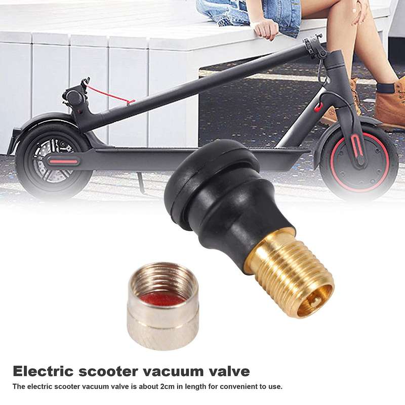 10Pcs Electric Scooter Tubeless Tire Vacuum Valve Wheel Gas Valve for M365 Electric