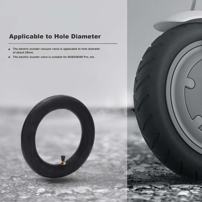 10Pcs Electric Scooter Tubeless Tire Vacuum Valve Wheel Gas Valve for M365 Electric