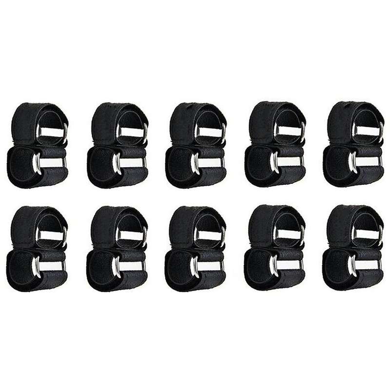 10PCS Fishing Car Organizer Rod Holder Belt for Vehicle Clothes Bar DIY Rod Carrier