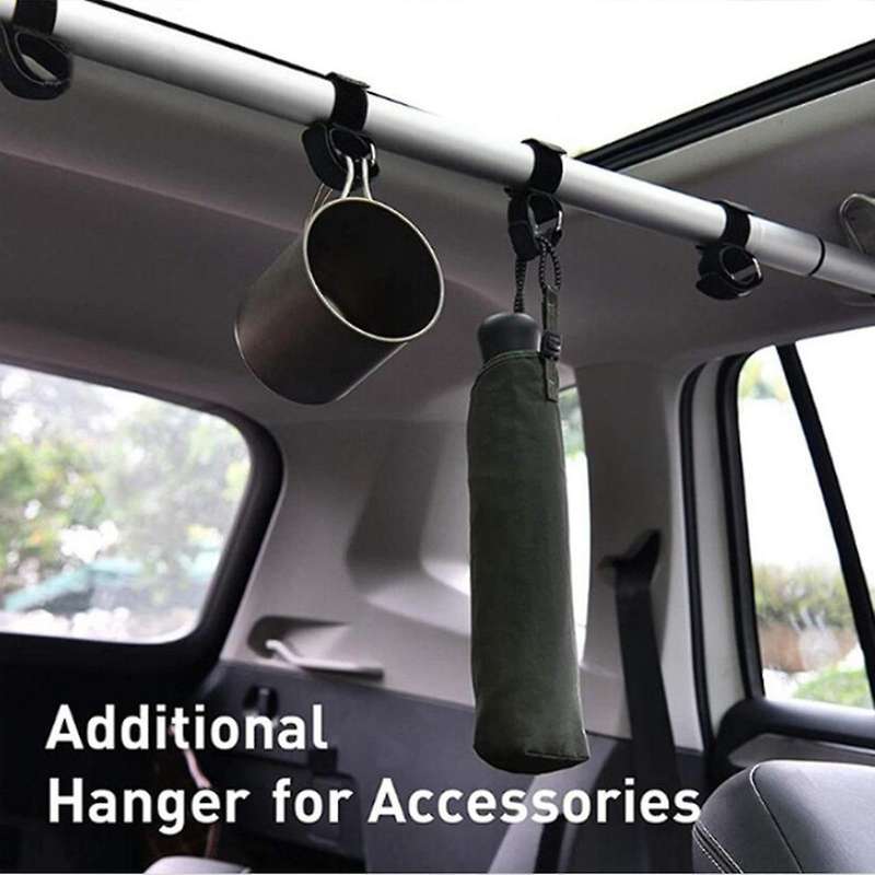 10PCS Fishing Car Organizer Rod Holder Belt for Vehicle Clothes Bar DIY Rod Carrier