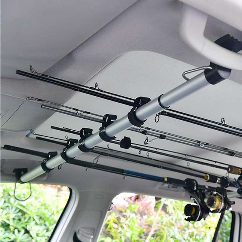 10PCS Fishing Car Organizer Rod Holder Belt for Vehicle Clothes Bar DIY Rod Carrier