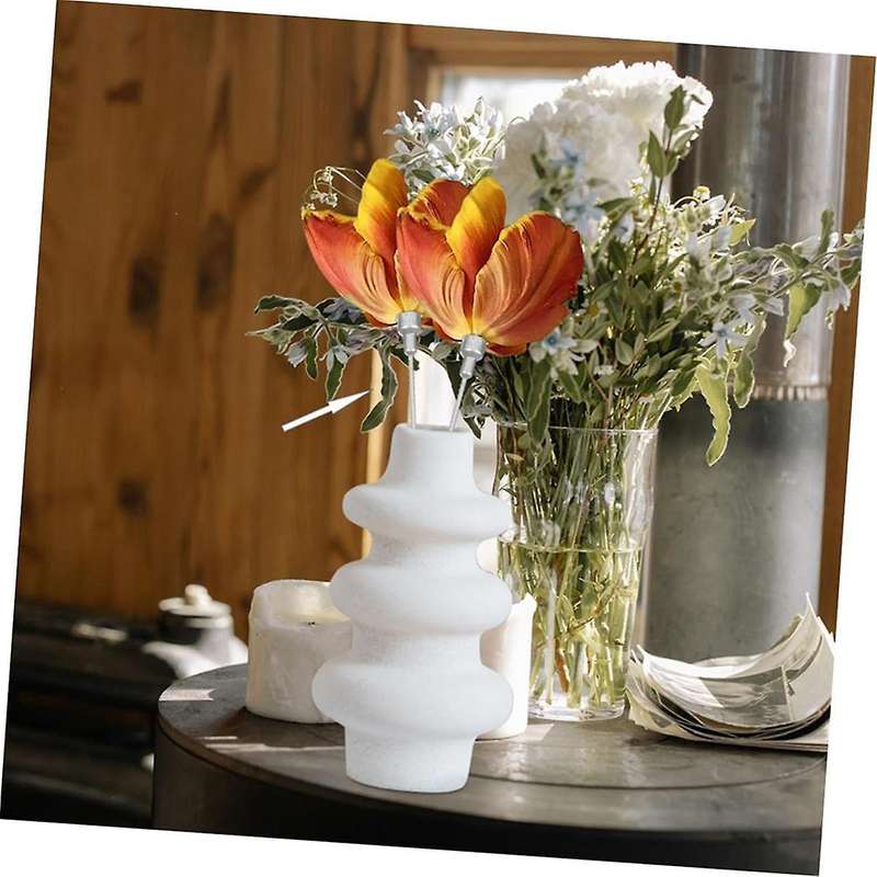 10pcs Flower Extension Pole House Plants Water Hose Indoor Plants Extension Flower Stem Plastic Flow