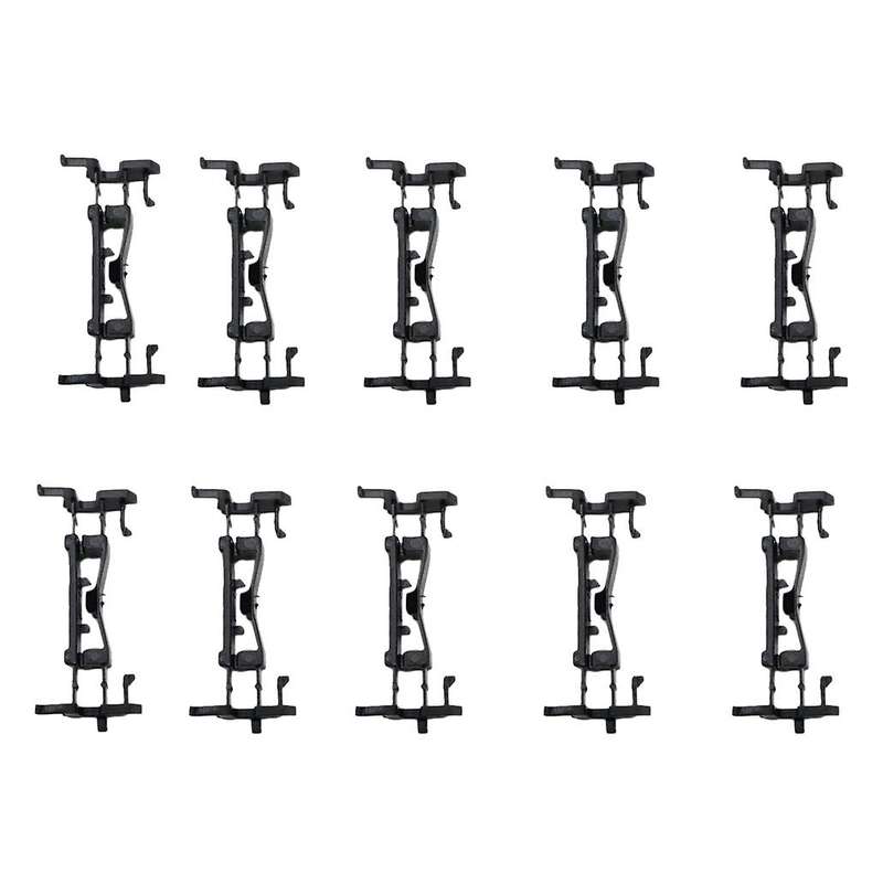 10Pcs for Evolution L200 TRITON Auto Roof Molding Clips Snap Roof Rail Trim