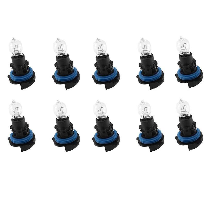 10Pcs Front Daytime Running Light Bulb with Base for 3008 5008 C5 12V 24W 6216F6 89072904 PH24W
