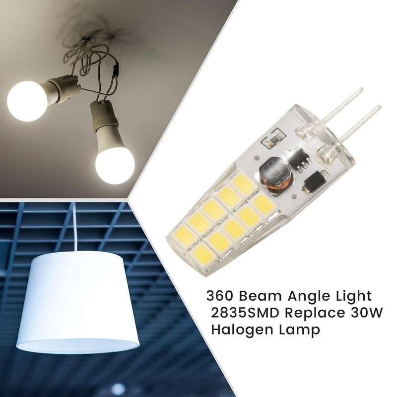 10PCS G4 LED Bulb AC/DC12V-24V 3W LED G4 Light 20LED 360 Beam Light 2835SMD Replace 30W Halogen Lam