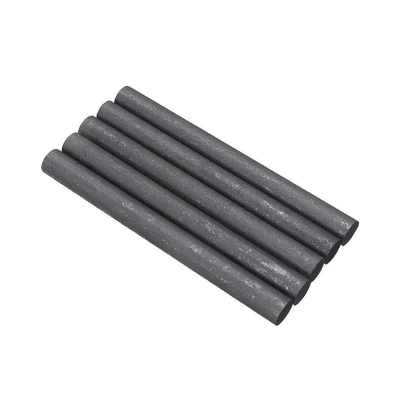 10pcs Graphite Rods High Temperature Graphite Electrode Cylinder Rods 100mm for Industry Tools 10x1