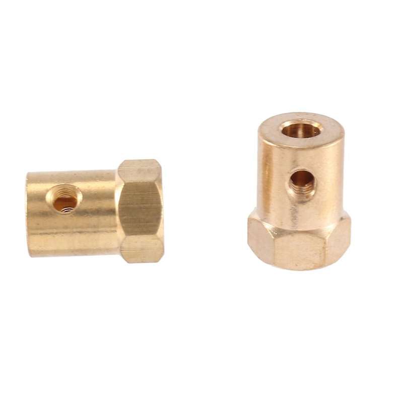 10pcs Hexagonal Coupling Diy Intelligent Trolley Wheel Tire Connector Dc Deceleration Motor for Mod