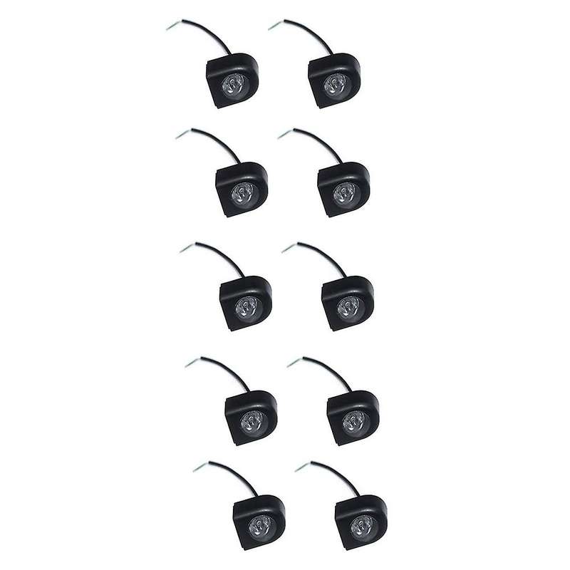 10Pcs Headlight Lamp Led Light Front Lamp Replacement for M365 Electric Scooter Parts