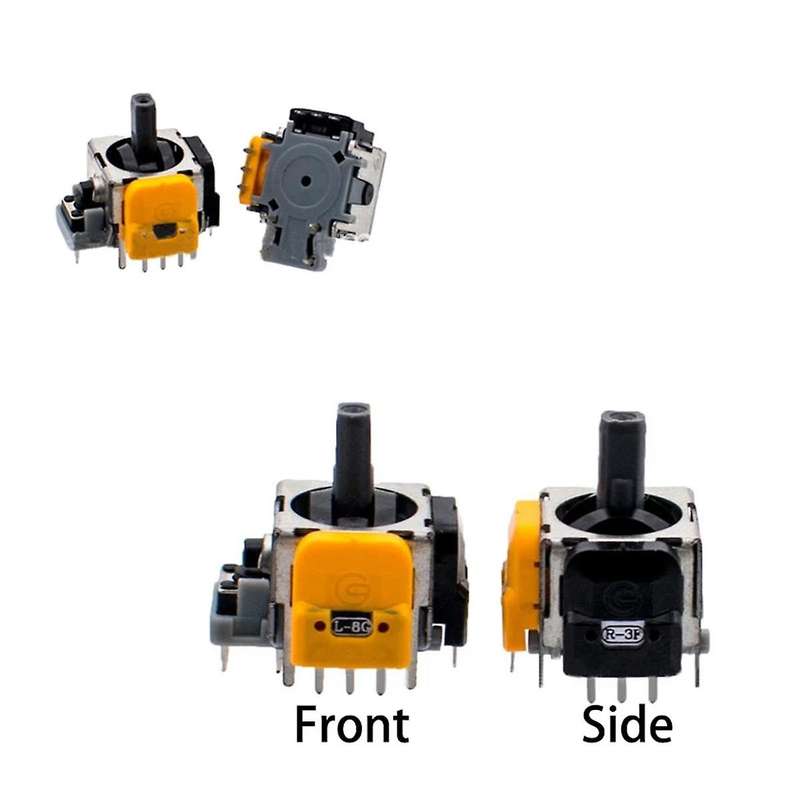 10PCS Joysticks with Screwdriver for //X Joysticks Hall Electromagnetic Adjustable Joysticks Repair