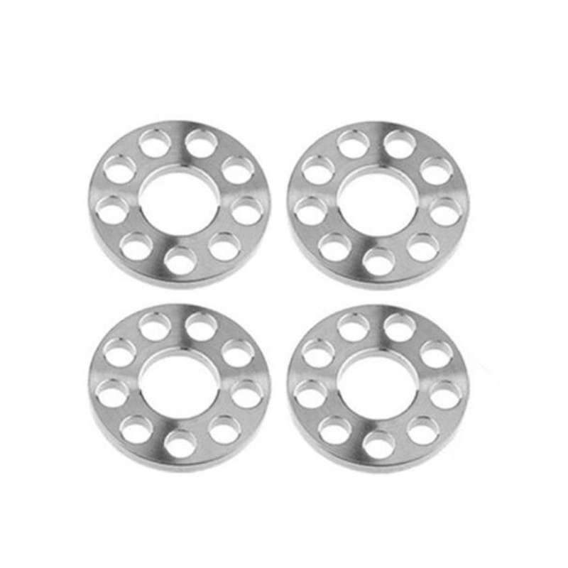 10Pcs M6 Titanium Drilled Bolt Spacer Washer for Bicycle Motorcycle Modification 9 Holes Washers