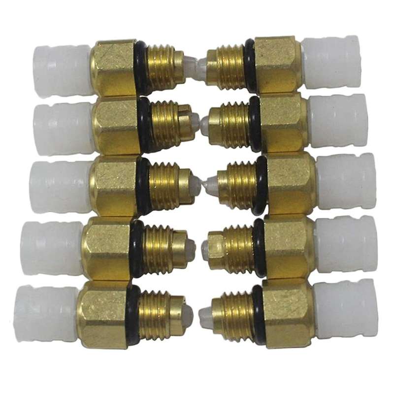10Pcs M8 for -Ben W164 W212 Air Suspension Line Hose Connector Fitting 1643204613 1643204413 1643204