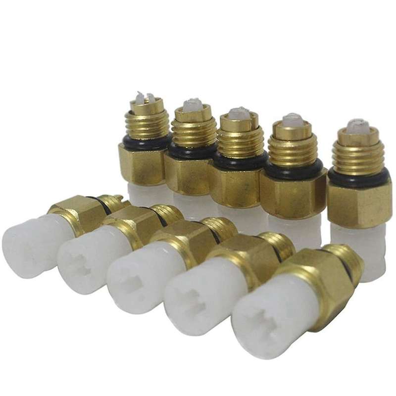 10Pcs M8 for -Ben W164 W212 Air Suspension Line Hose Connector Fitting 1643204613 1643204413 1643204