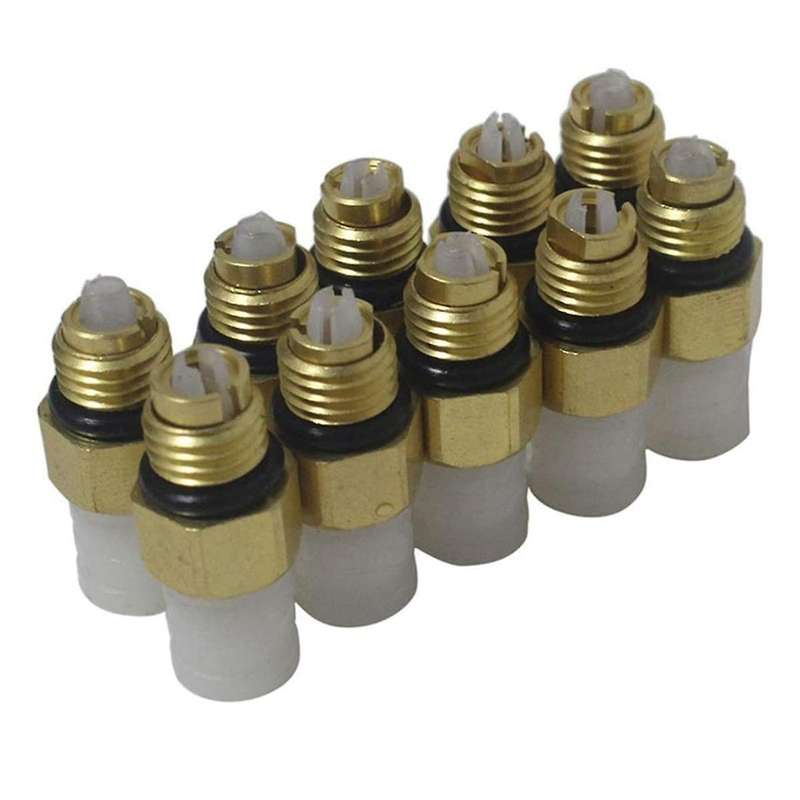 10Pcs M8 for -Ben W164 W212 Air Suspension Line Hose Connector Fitting 1643204613 1643204413 1643204