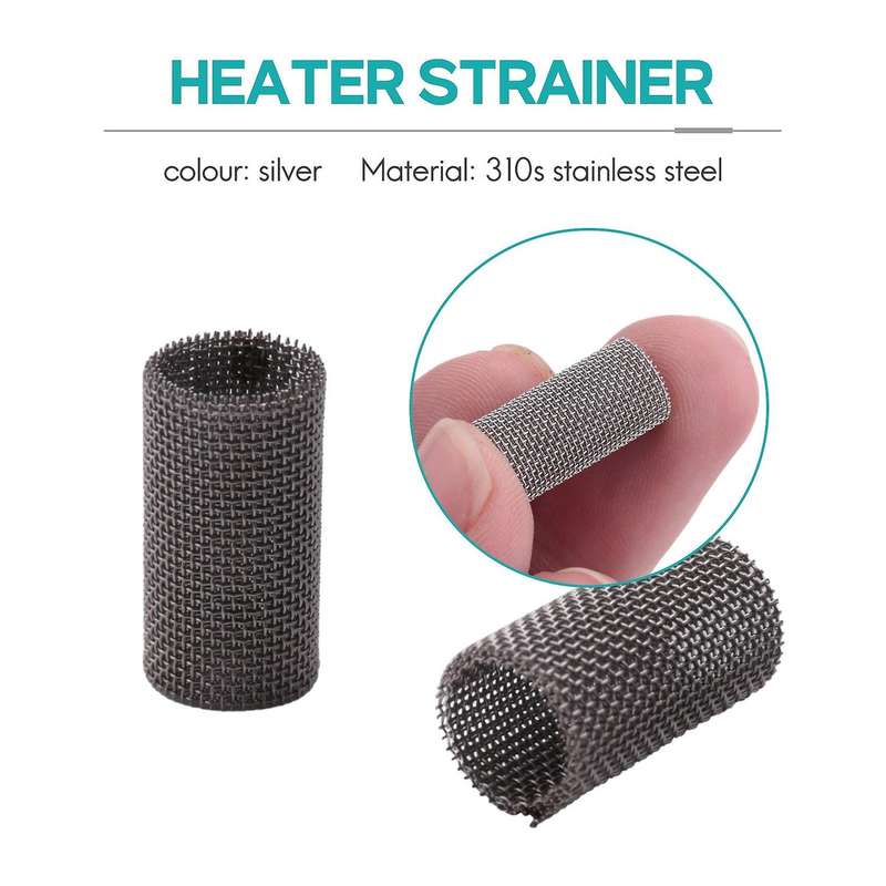 10Pcs Mini Car Glow Plug Burner Strainer Parking Heater Stainless Steel for Eberspacher Airtronic He