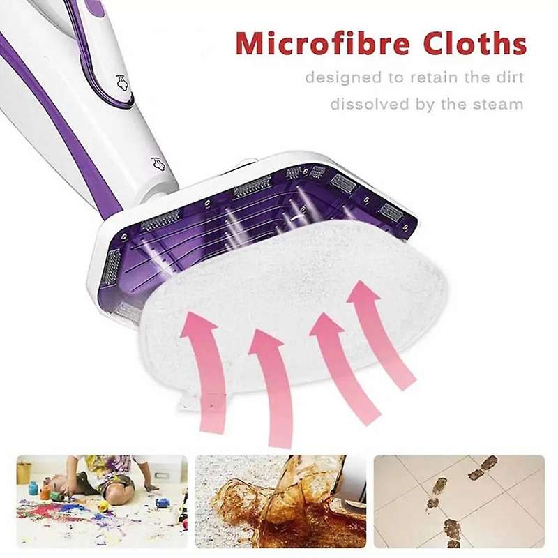 10PCS Mop Pads Fit for PAEU0332, Smart 40 Mop, SV400 , SV420 Frescovapor Mop